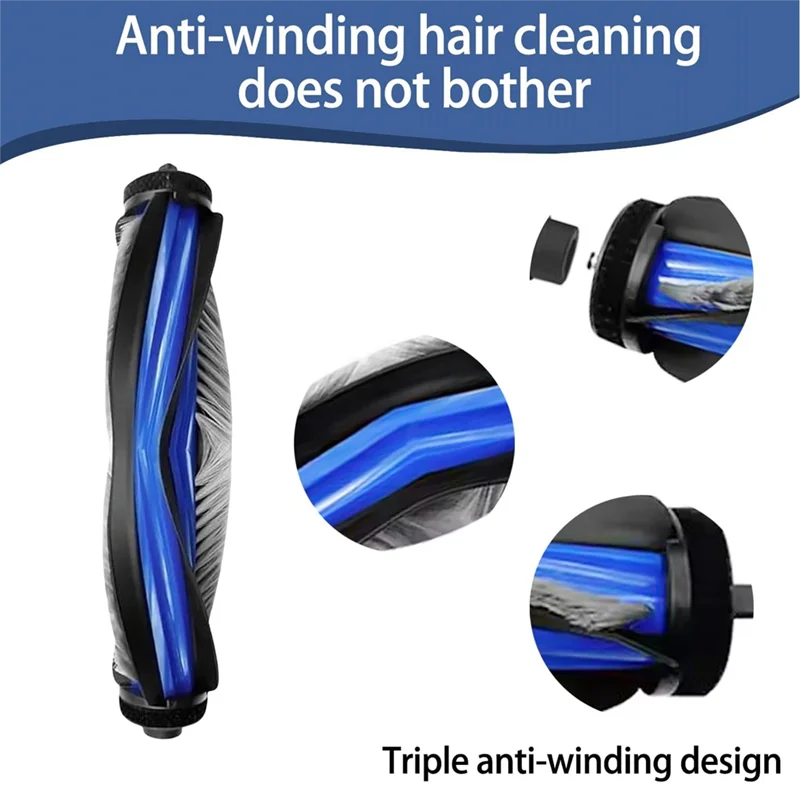 SANQ para Ecovacs Deebot T80 Omni/T80 piezas de aspiradora Cepillo Lateral principal filtro Hepa rodillo mopa almohadillas bolsas de polvo juego de accesorios