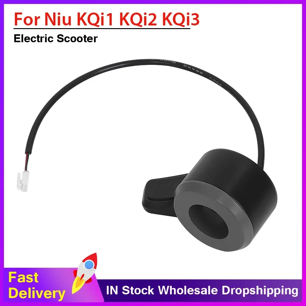 

Thumb Throttle for Niu KQi1 Electric Scooter KQi2 KQi3 Accelerator Speed Regulate Controller Thumb Button Accessories