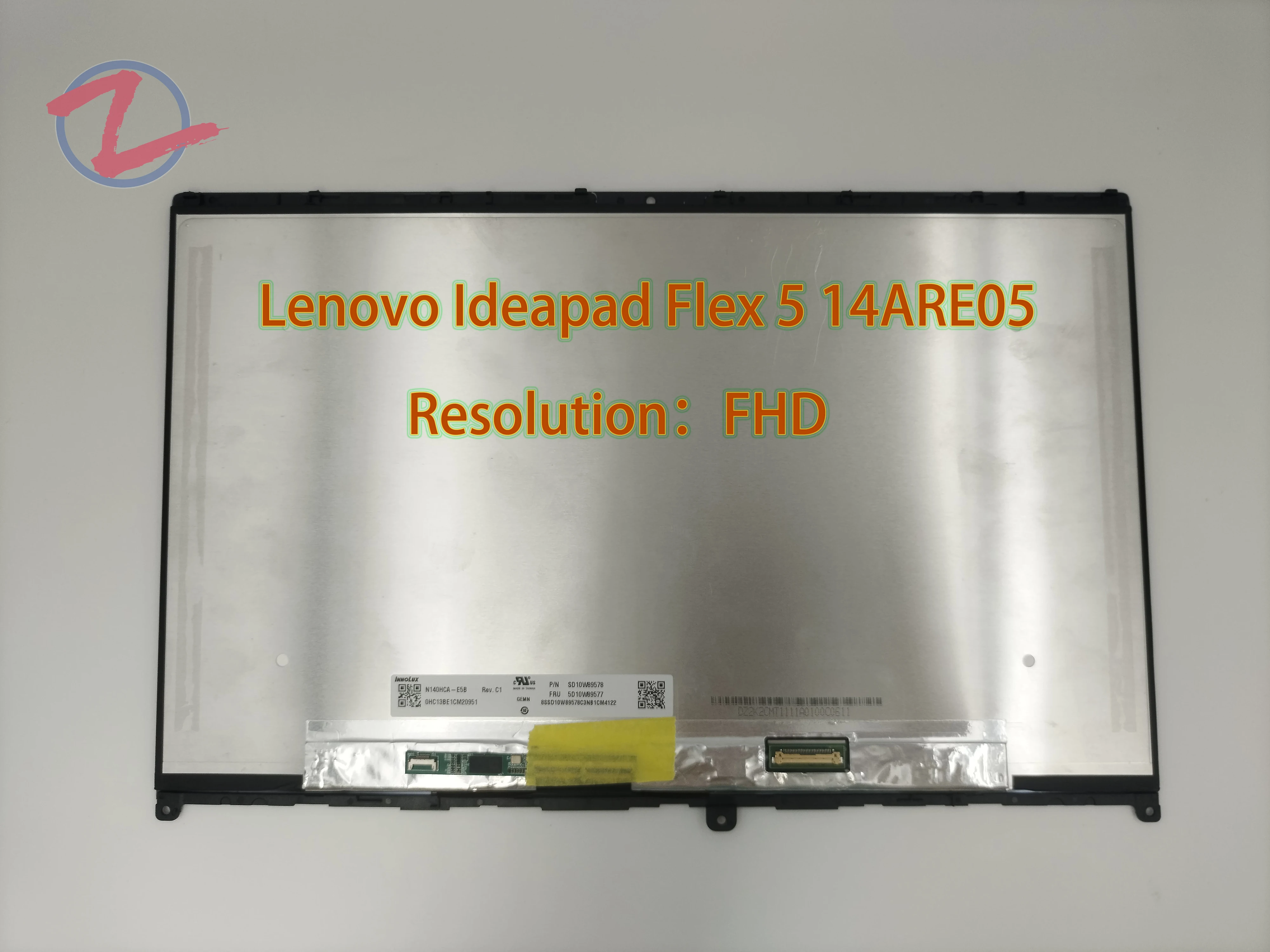 14 inch Lenovo Ideapad Flex 5 14ARE05 Laptop LCD Touch Screen Display Digitizer Glass Assembly