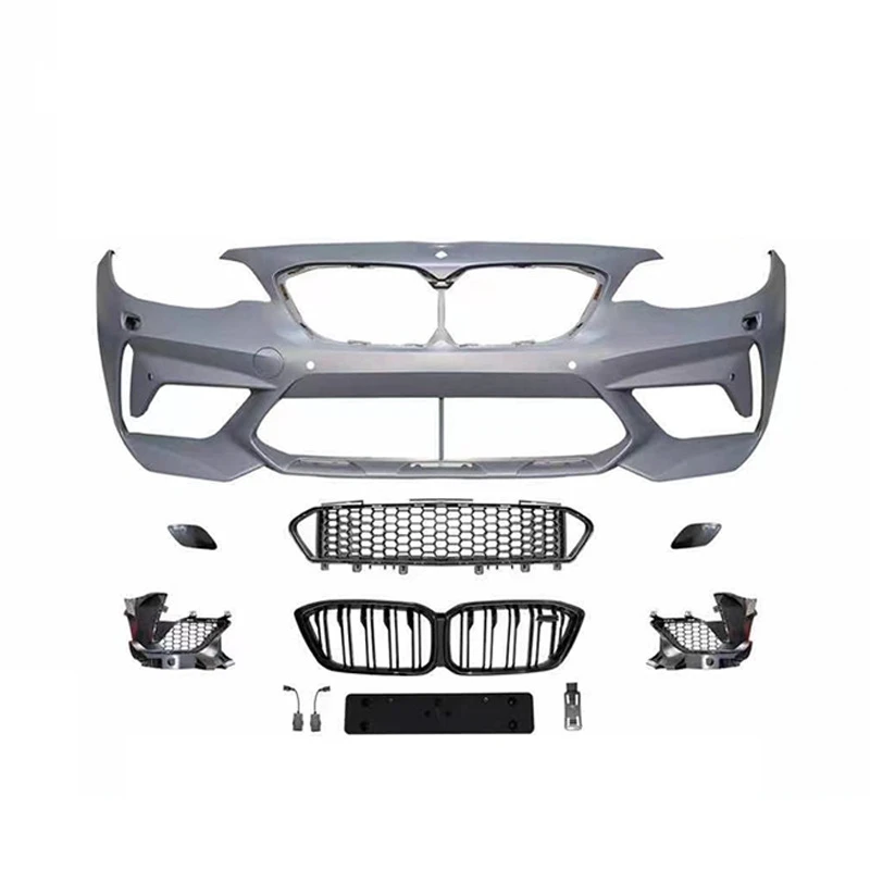 F22 m2 BODYKIT for BMWs 2 series F22 surround modified upgrade M2CS model body kit front bar rear bumper four out fog lamp cover