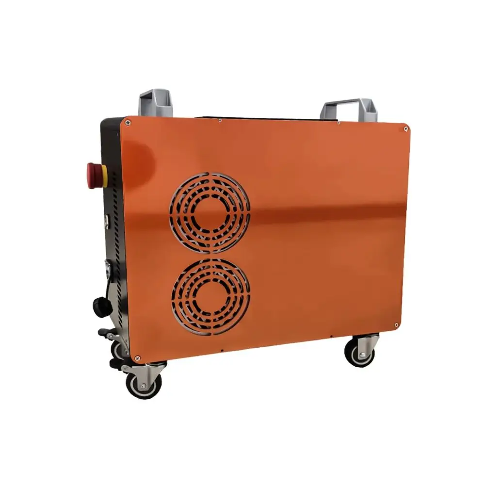 

Fiber Laser Cleaning Machine Industrial Grade Dual Cooling (Air/Water) Portable Handheld for Stainless Steel Paint Oil Removal