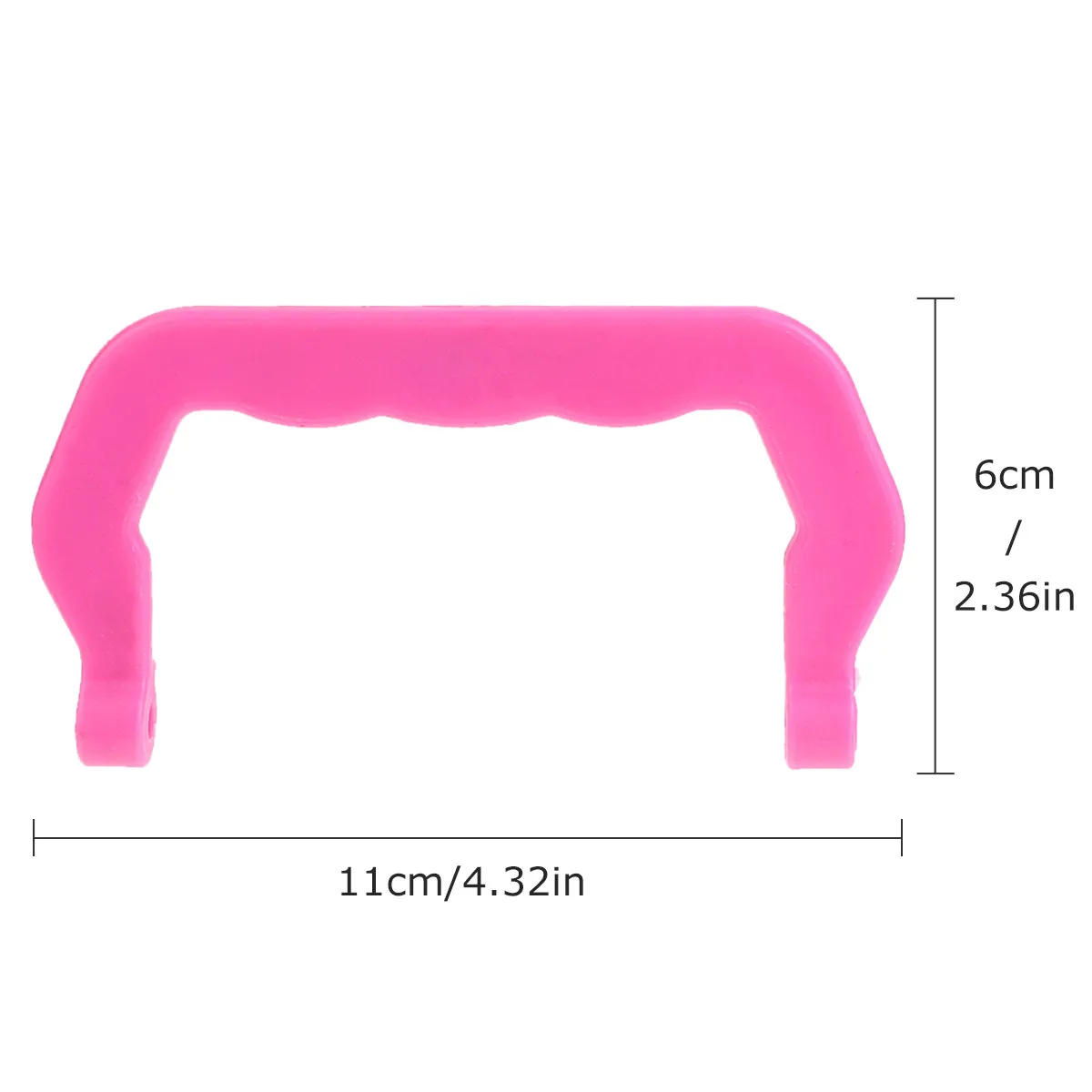 10Pcs Plastic Pet Cage Handles Ergonomic Non-Slip Design Portable Detachable Cage Handle Outdoor Carrying Accessories