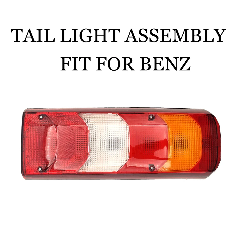 1 Tail Light Assembly Suitable for Mercedes Benz Atego Actros Series Truck Trailers MP4 Truck Need to Install Bulb