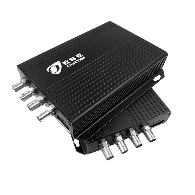 4-ch CVI/TVI 1080P محول فيديو بصري ahd إلى ip لكاميرات IP