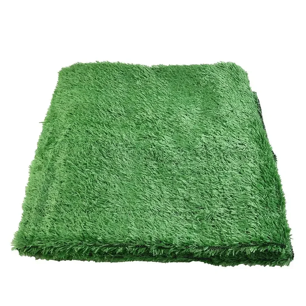 สนามหญ้าประดิษฐ์หญ้า 200*200 ซม.2 ซม.DIY สวน Props สีเขียวอนุบาลสนามเด็กเล่นคุณภาพสูง
