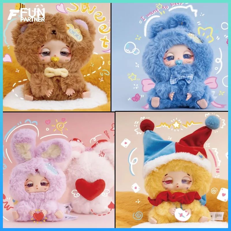 

Genuine Kunbao Doudou Vinyl Plush Keychain Blind Box Toys Lucky Delivery Series Trendy Design Dolls Pendant for Festival Gifts