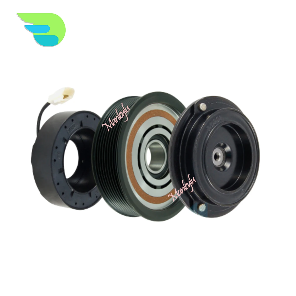 AC Compressor Clutch Pulley 10PA15C For MERCEDES BENZ TRUCK CITARO ACTROS MP2 MP3 CONECTO A5412300011 A0002340811 A5412301011