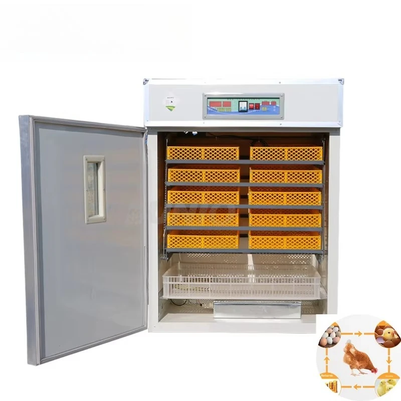 China 220v Chicken Eggs Commercial Egg Incubator Free Shipping Incubator Hatching and Raising Chicks Customized