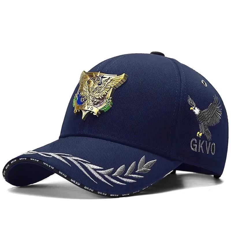 High Quality Big Head High End Men'S Baseball Cap Hard Top Fashion Outdoor Sports Hat