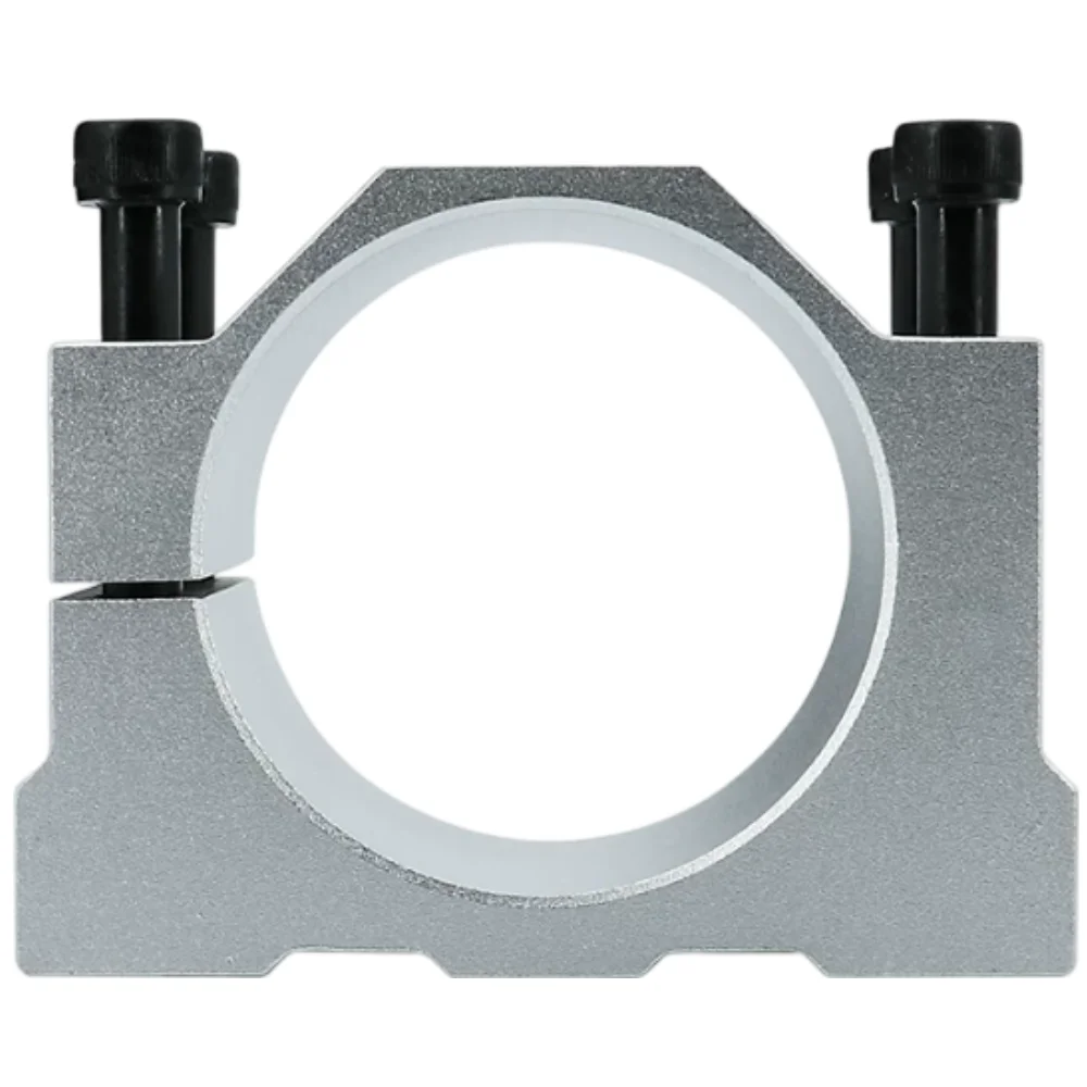 Aluminum Spindle Motor Bracket Seat & Screw for CNC Carving Machine Clamp Holder 3D Printer Mounting Diameter 52mm 65mm 80mm