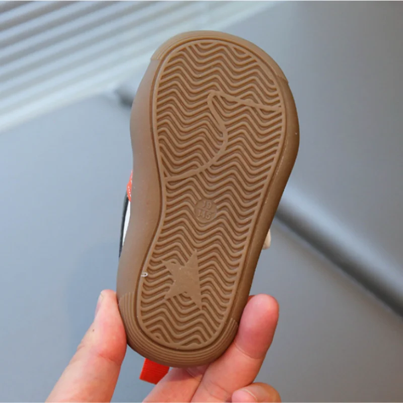 2025 autumn new baby walking shoes soft soled indoor shoes female babies boys anti kick running shoes Size 16-24