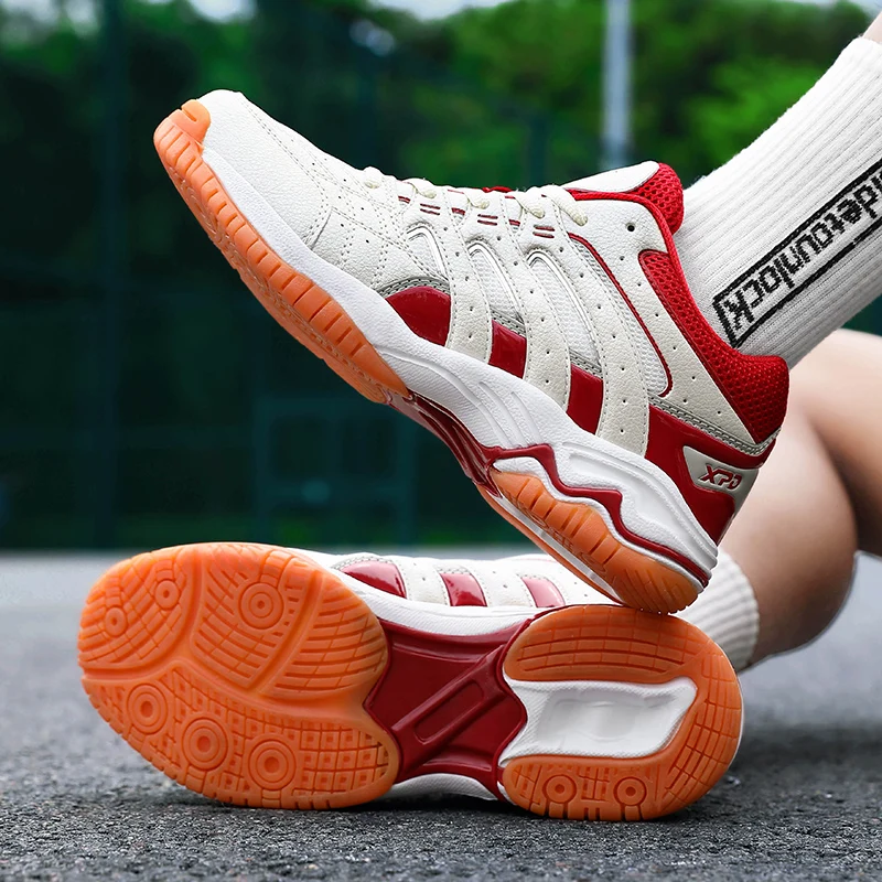 Męskie profesjonalne buty do siatkówki para buty sportowe tenis do badmintona sportowe buty treningowe tenis stołowy męskie trampki