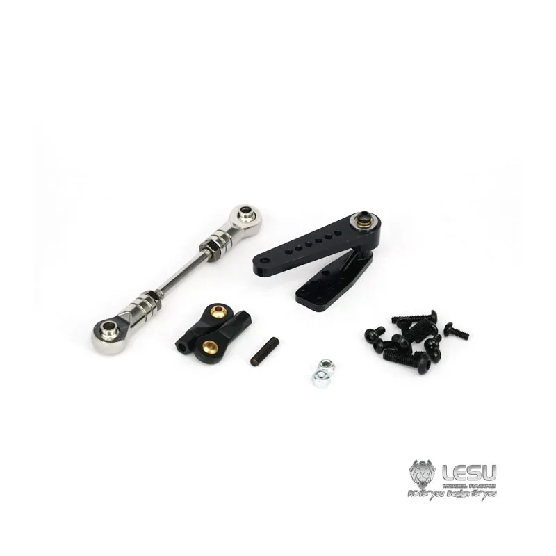 

LESU RC Parts Steering Servo for 6*6 6*4 4*4 4*2 1/14 Scale RC Tamiyaya DIY Model Tractors Trucks Dumper Cars Toys TH08742