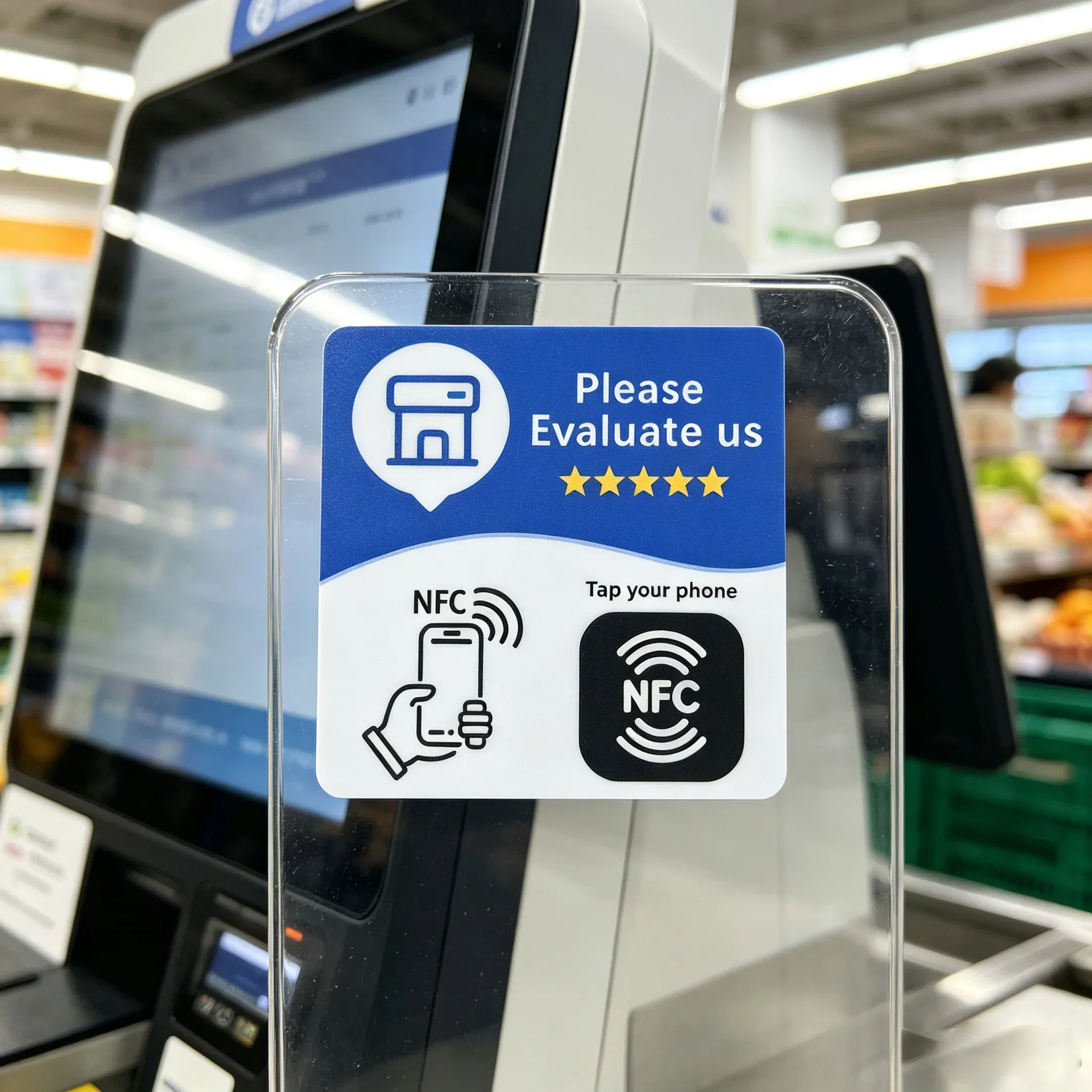 10-50pcs NFC 215 square with adhesive backing, programmable Google evaluation card, NFC desktop station, 13.56MHz, editable card