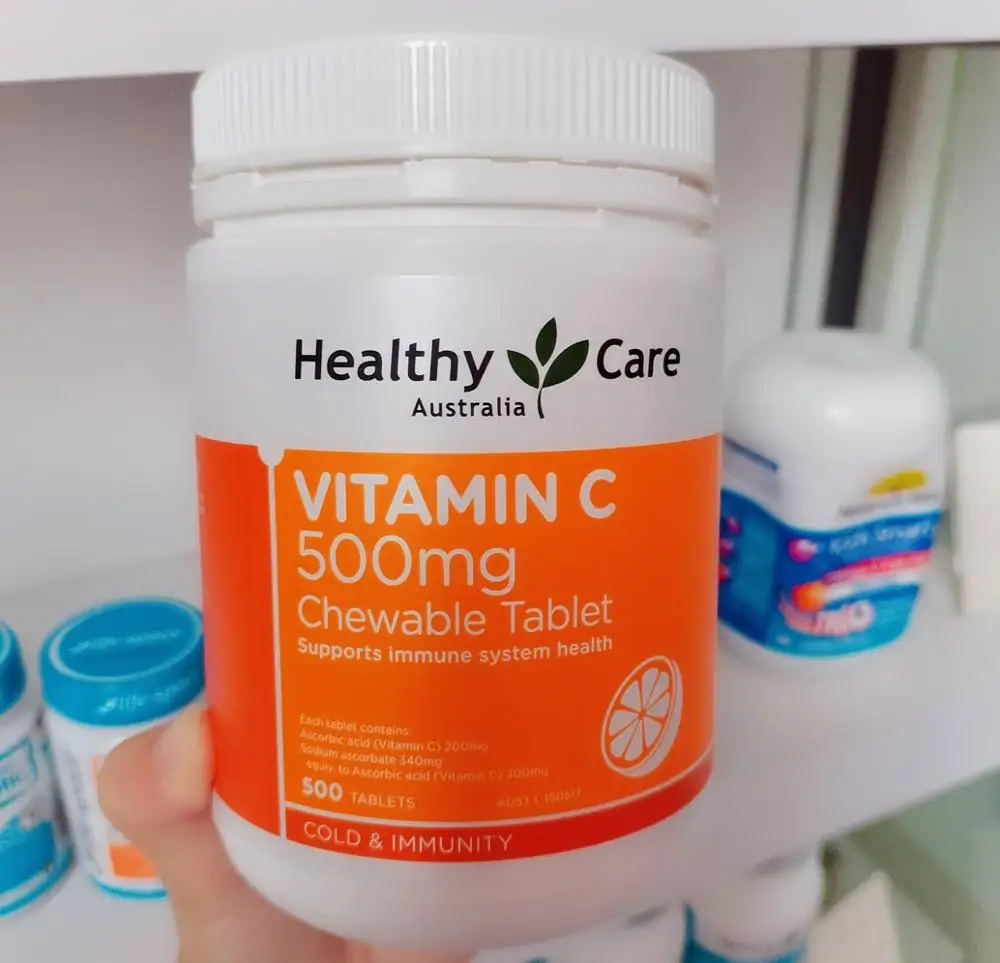 Free shipping Vitamin C 500 mg Chewable Tablets 500 tablets