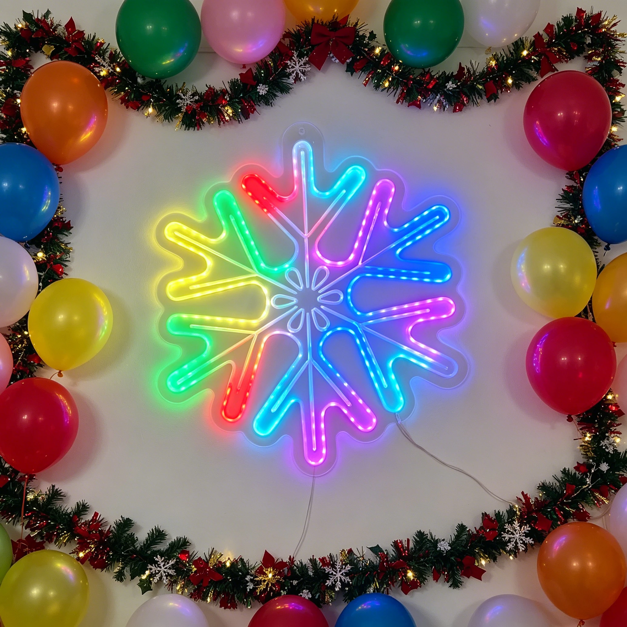 

Merry Christmas Neon LED Sign Light Up Wall Art for Holiday Party Indoor Home Decor USB Powered Room Decoration Neon Light Sign