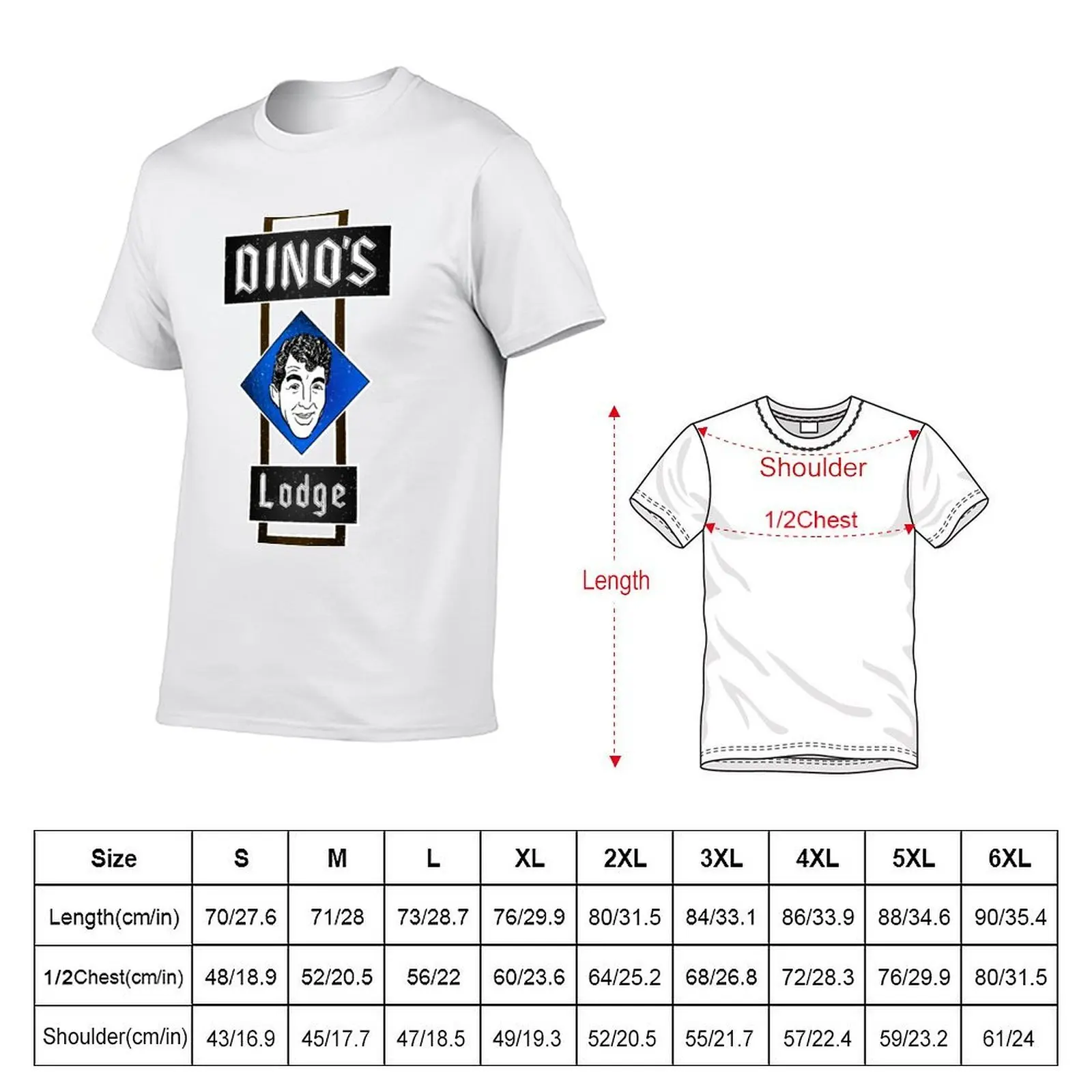 Dino's Lodge T-Shirt graphic tee shirt shirts graphic tee mens white t shirts