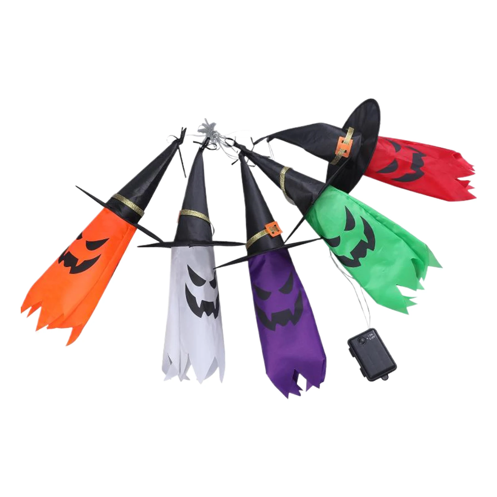 ABS Indoor And Outdoor Halloween Decorations Ghosts And Witch Hats Outdoor Halloween