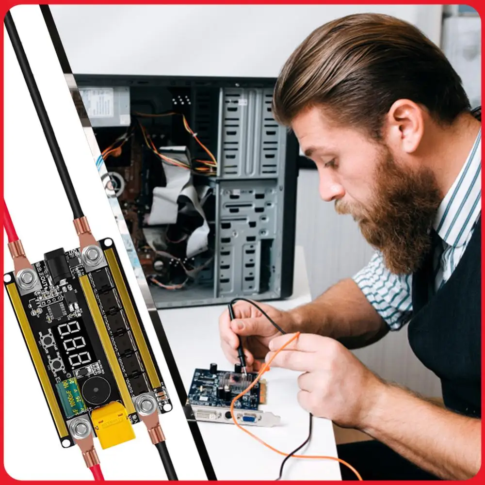 

GX591 Spot Welder PCB Circuit Board with Automatically Trigger Welding 12V Welding Circuit Board 18650 Battery Spot Welding Tool