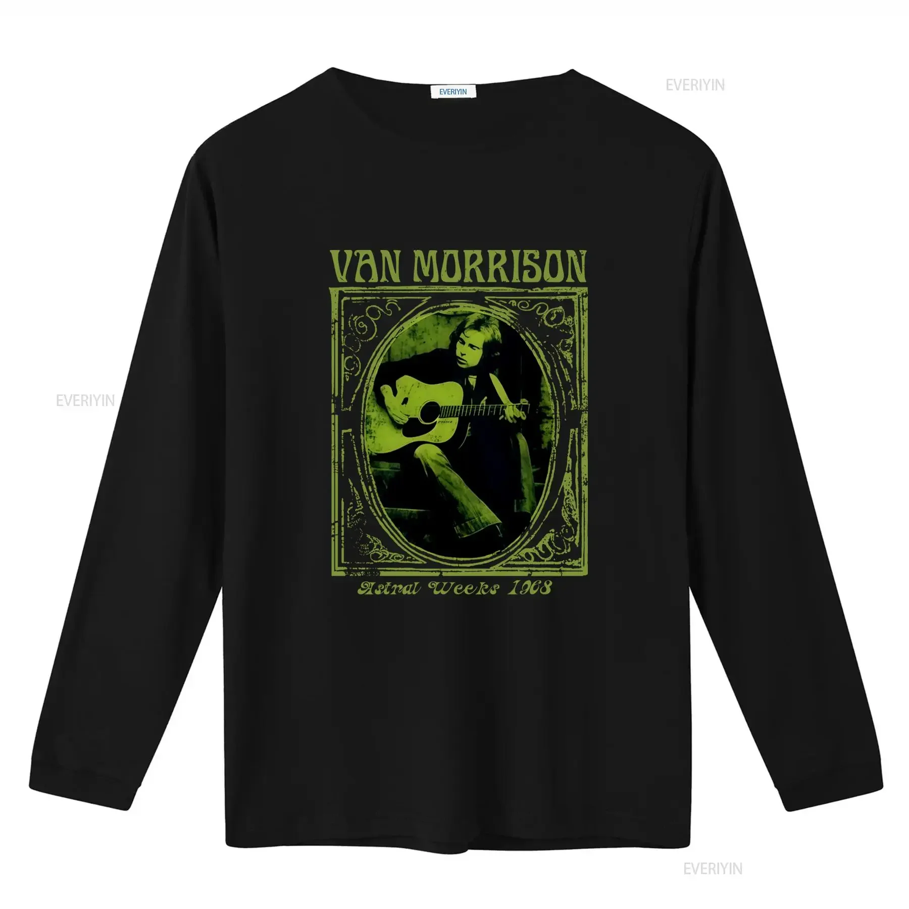 Mr Morrison Vintage Van Astral Weeks 1968 Oversized Band Distressed Classic Rock T Shirt for Men and Women vintage Washed