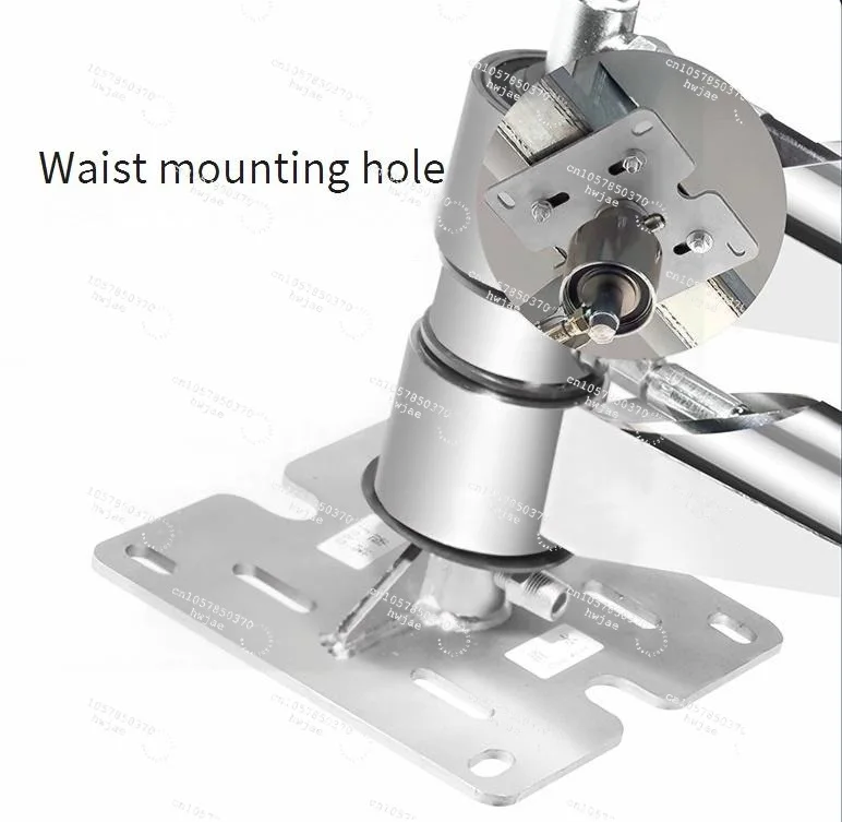 Car Wash Telescopic Double Swing Arm Ceiling Boom Car Washer Cantilever With High Pressure