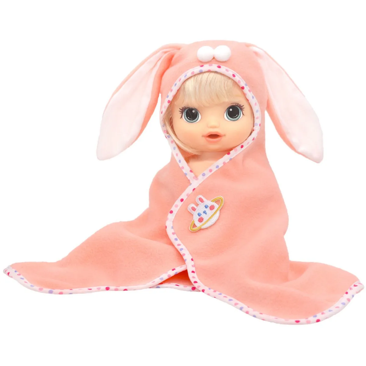 Suitable for accessories such as 12-18 inch doll duvets, bath towel dolls, pink bunny ear dolls, and also as holiday gifts.