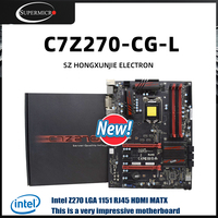Supermicro brand new C7Z270-CG-L Z270 LGA 1151 Motherboard Support i7-7700K/6700K i5-7600K/7500 i3-7100 CPU DDR4 M.2 SATA3 ATX