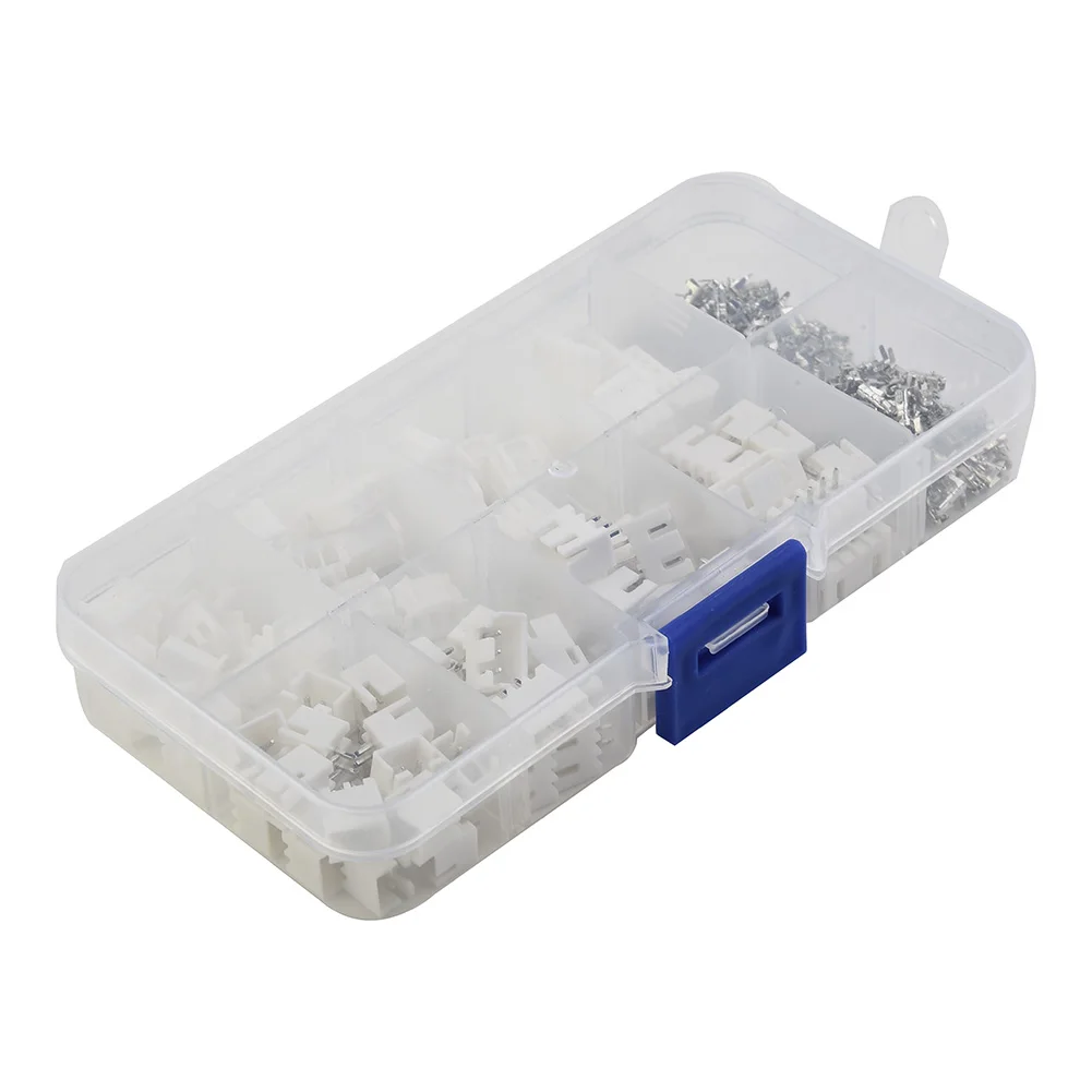 250pcs/Set Pin Connector Plugs+Terminals Pin Socket Header Wire Cable Box 2/3/4 High Quality Practical Brand New