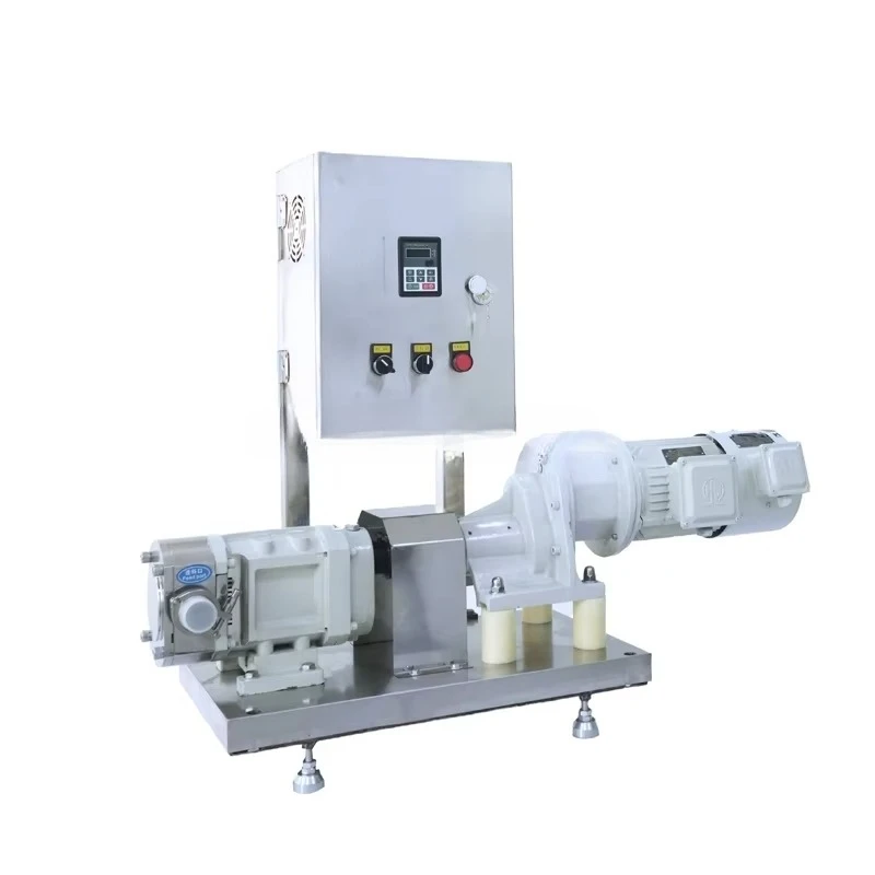 Factory Direct Infinitely Speed Regulation Food Grade Honey Tomato Paste Lobe Transfer Pump Gear Pump Rotary Pump CE