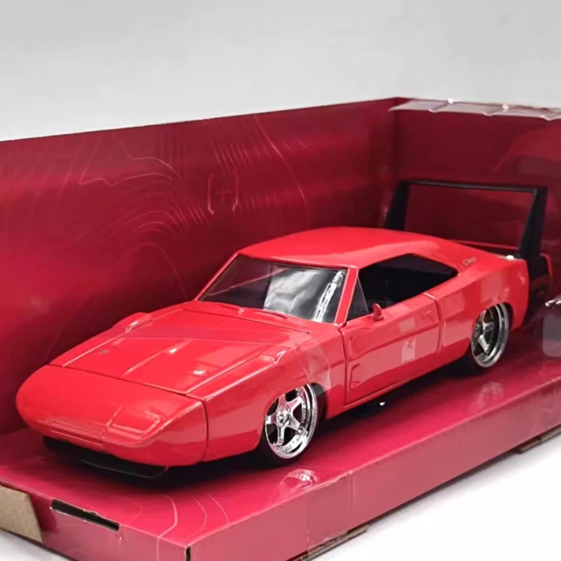 Jada – chargeur échelle 1:24 Daytona, modèle de voiture en alliage de Simulation, décoration statique, jouets cadeaux à collectionner