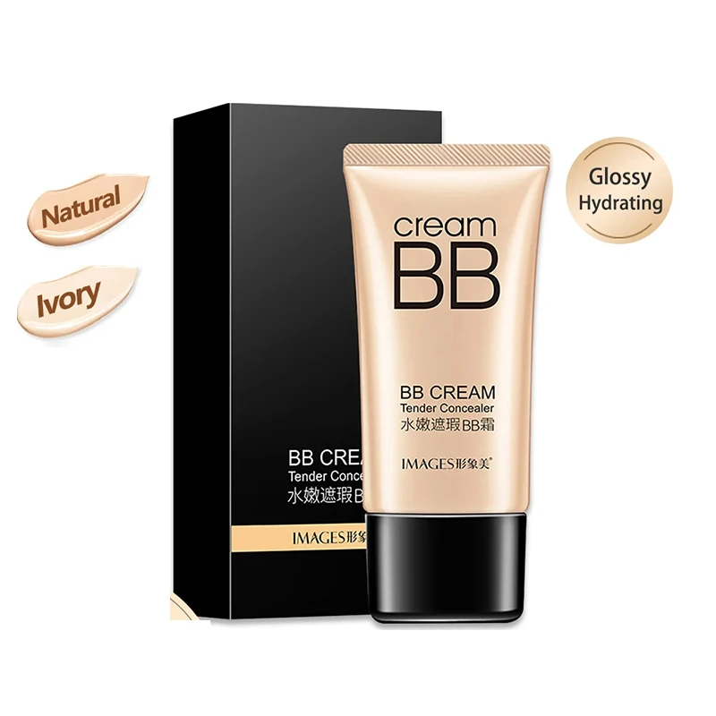 Face Foundation BB Cream Waterproof Long-lasting Whiten Concealer Professional Cover Acne Spot Natural Face Base Korean Make Up