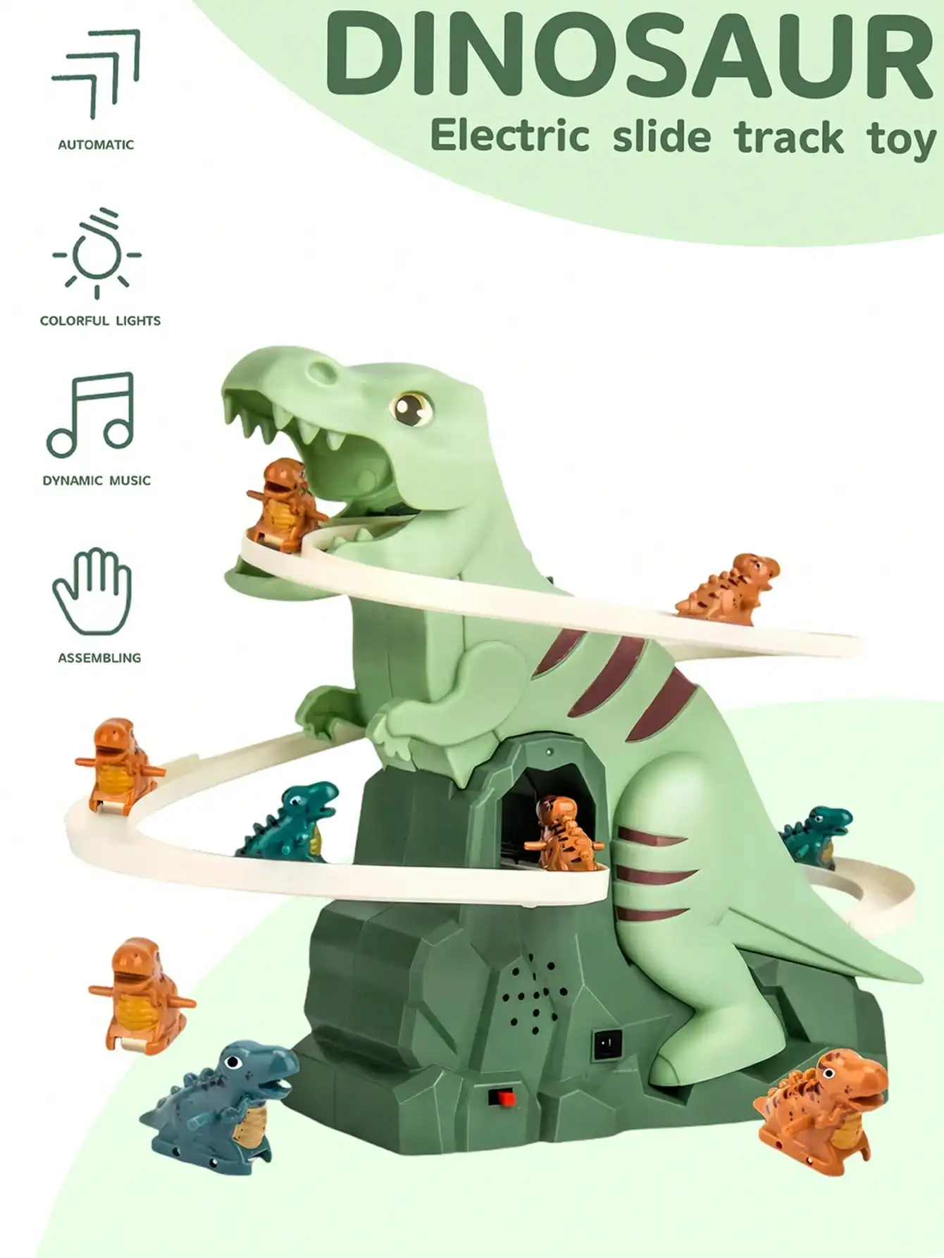 Dinosaur Adventure Slide Toy Image 3