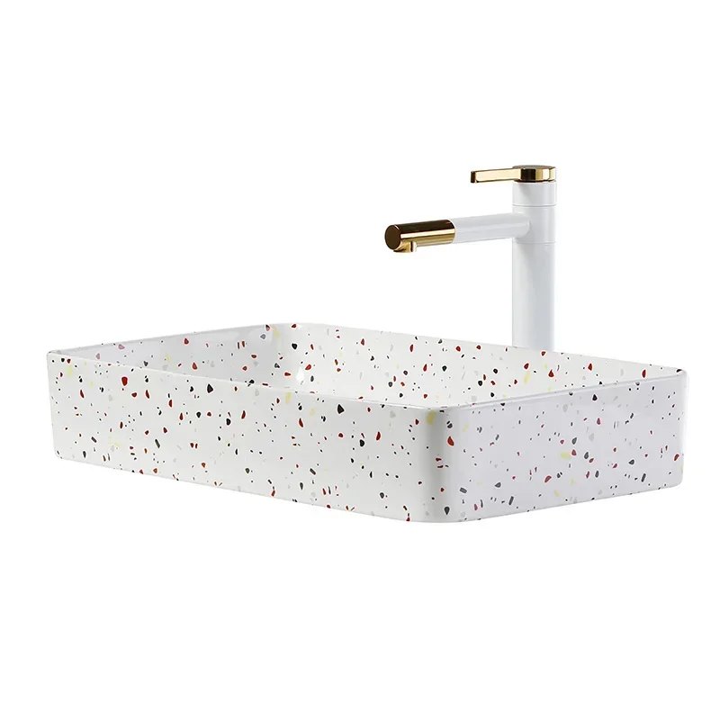Nordic Table for Bathroom Space Saving Premium Quality Smooth Surface Long Lasting Stable Structure Modern Design Easy to Use