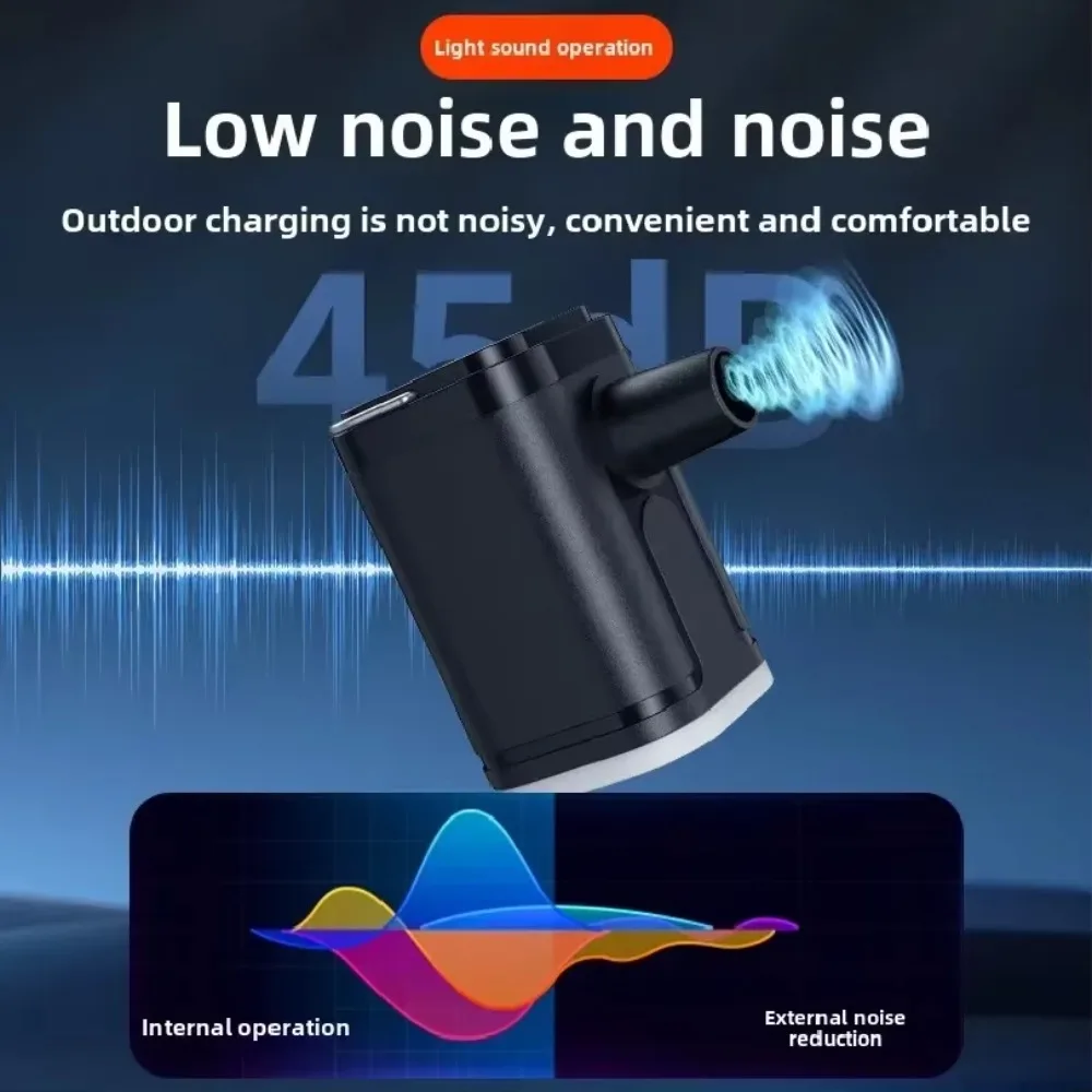 YIJU Wireless Inflation Pump Portable Outdoor Mini Air Compressor Air Cushion Bed Swim Ring Multi Function Air Pump
