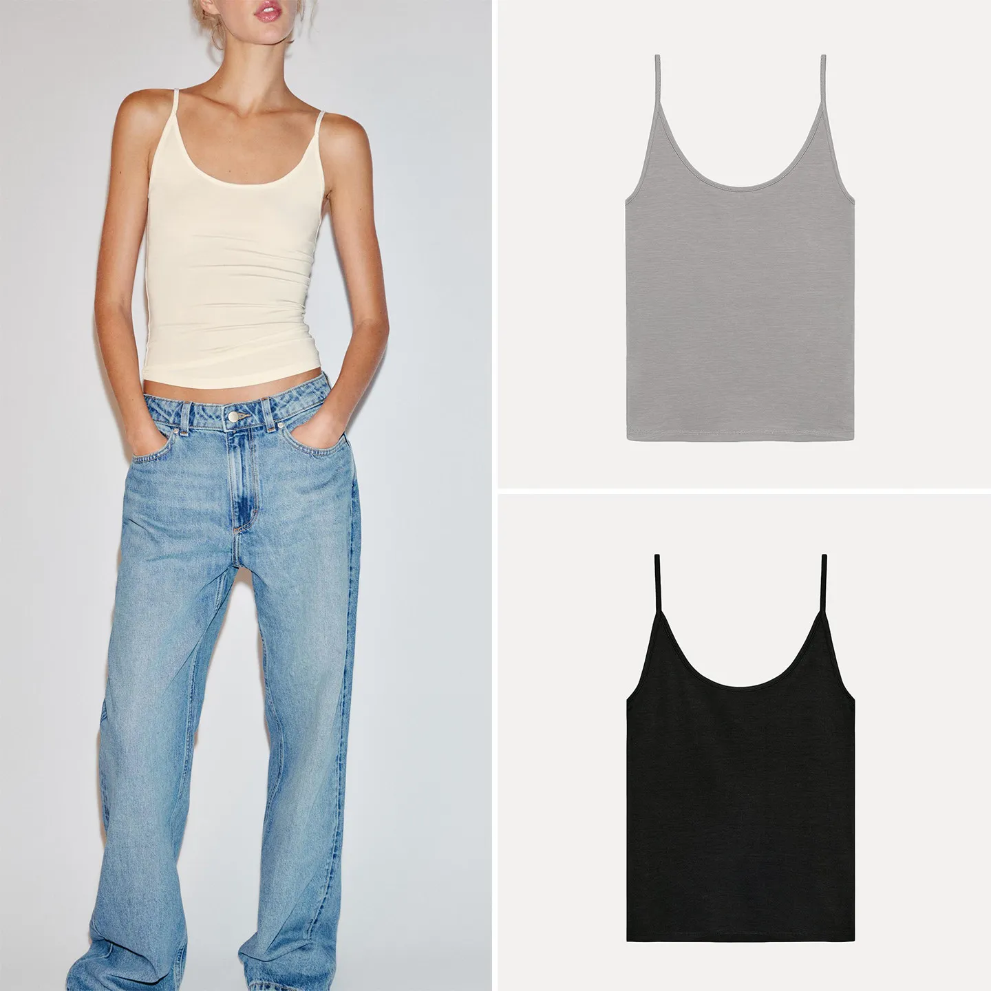 Women's round Neck Sleeveless Straight Tube Multi-Color Halter Top New 2026 Autumn Fashion Casual Wear Outerwear Vest