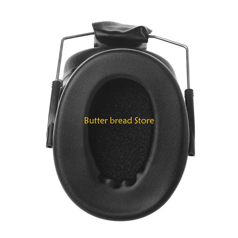 W89C Comfortable Headsets Noise Blocking Ear Muff Foldable for Rest