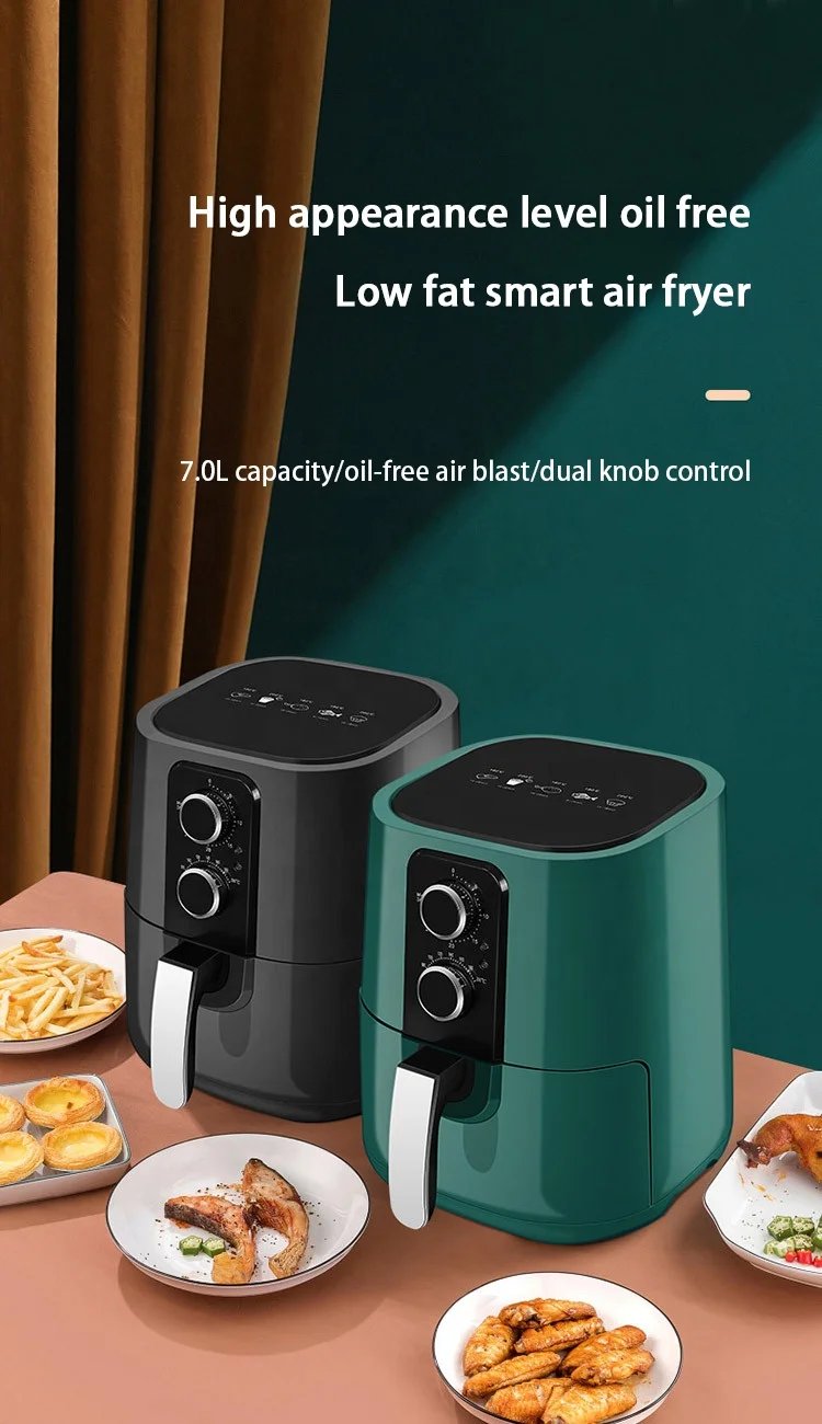 New 8-liter multi-function smart air Fryer Large capacity electric oven Household electric fryer