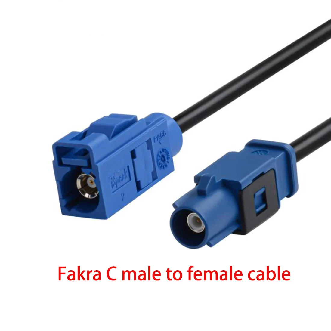 1PC Fakra Male Plug to Female Jack Connector A/B/C/D/E/F/G/H/I/K/Z Pigtail Cable RG174 15CM NEW for GPS TV Black/White