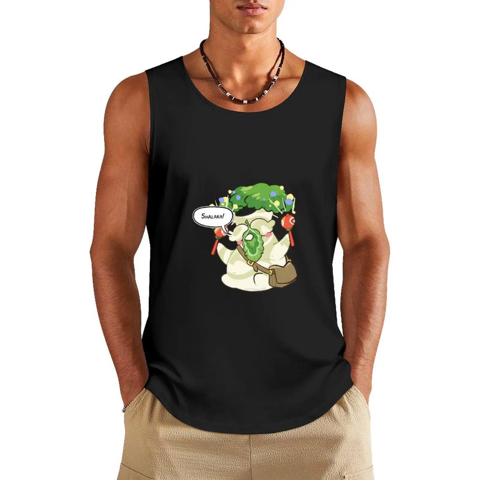 Hetsu BOTW Tank Top Japanese t-shirt summer clothes men 2025