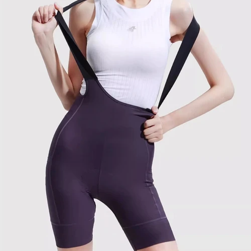 Imagen 2 del producto Lameda Pantalones con pechera para bicicleta para mujer, pantalones de ciclismo con protección solar de verano, novedad de 2024