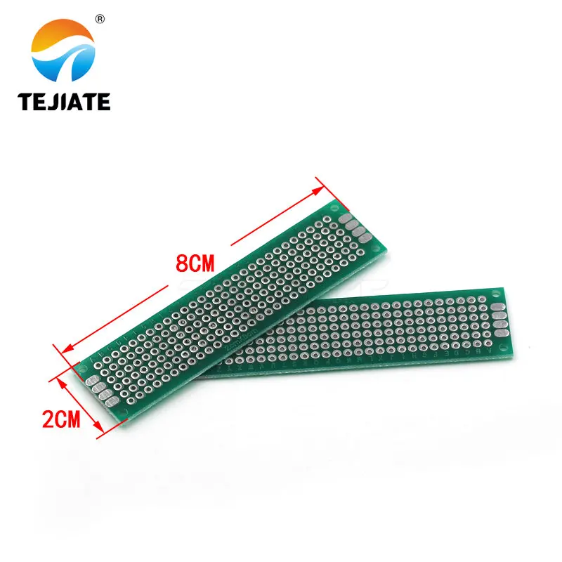 Double-sided tin plate PCB circuit board 4*6 5*7 6*8 7*9CM fiberglass board universal board perforated board