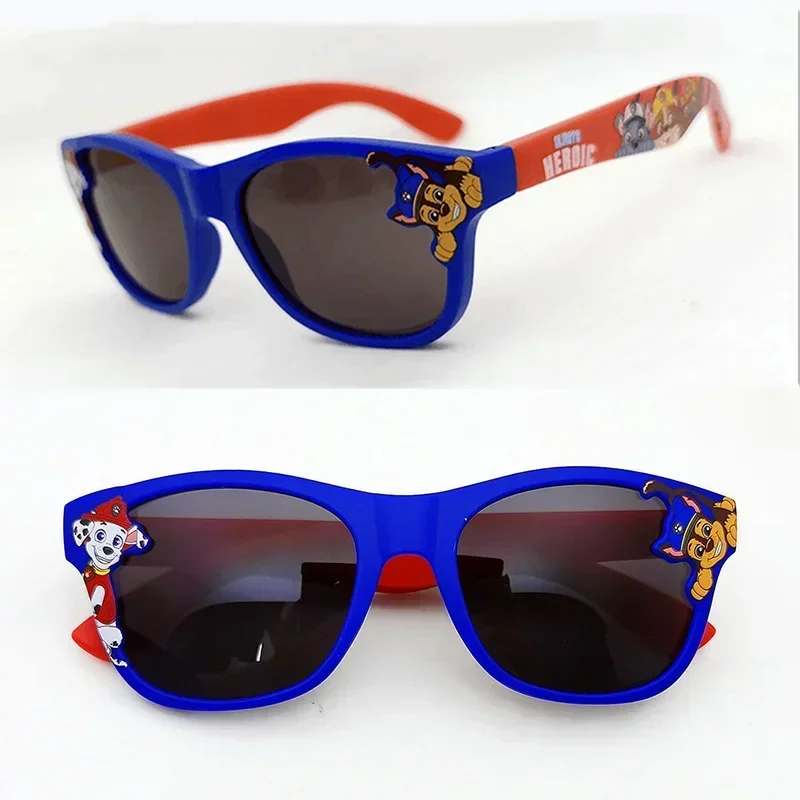 Paw Patrol Child Sunglasses Anime Figure Pat Patrouille Dog Ultraviolet-proof Glasses Cartoon Outdoors Sunscreen Sunglasses