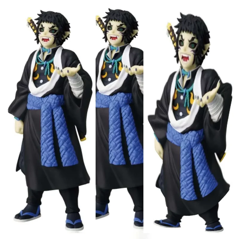 

Оригинальный Bandai Namco Banpresto Demon Slayer: Kimetsu No Yaiba Ghost Costume Kaigaku Pvc Аниме Фигурка Модель Коллекционная Игрушка в подарок