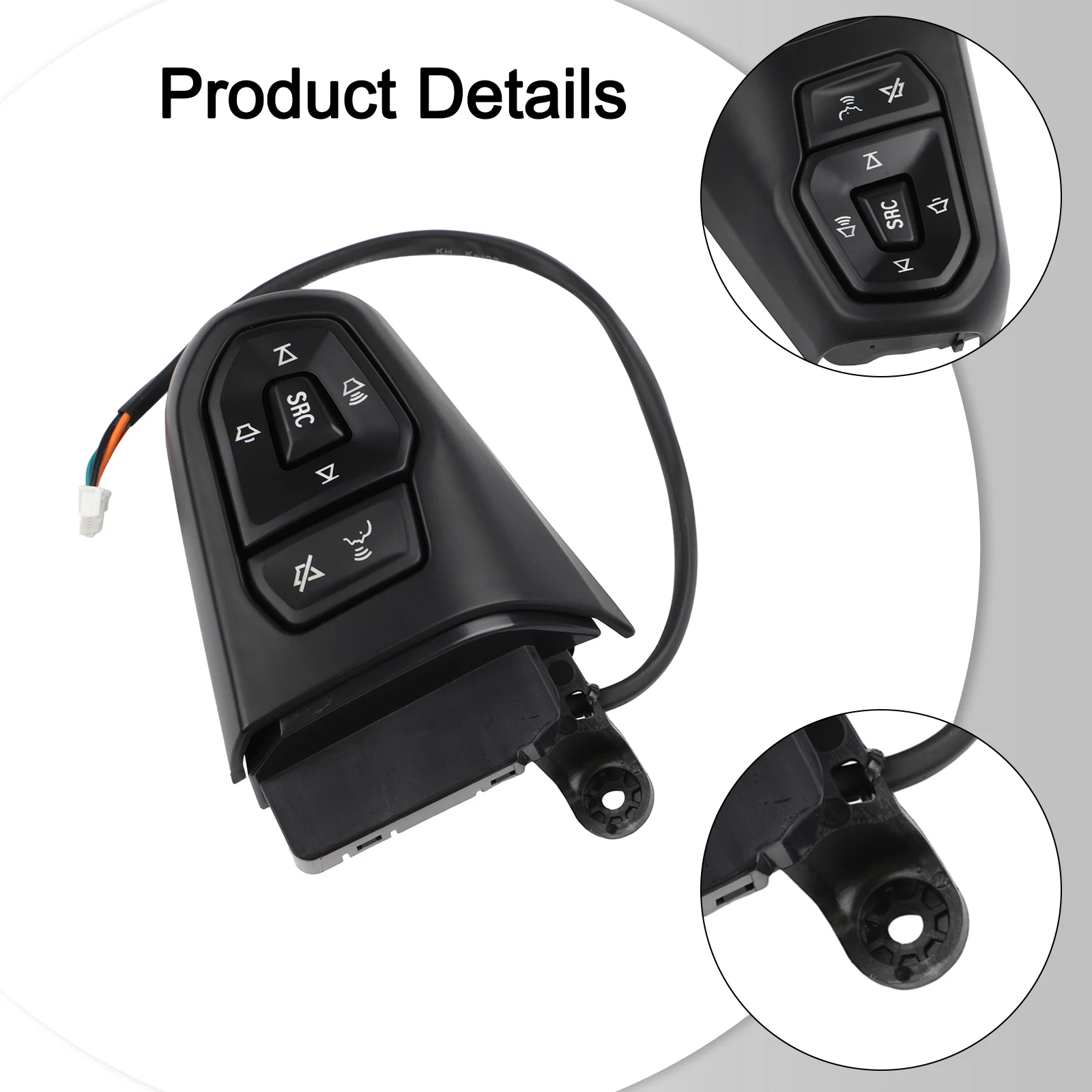 Cruise Control Switch 2568445 for Scania Trucks for L For P G for R for S Series Front Left 5 For Pins ComFor Patible with 2016