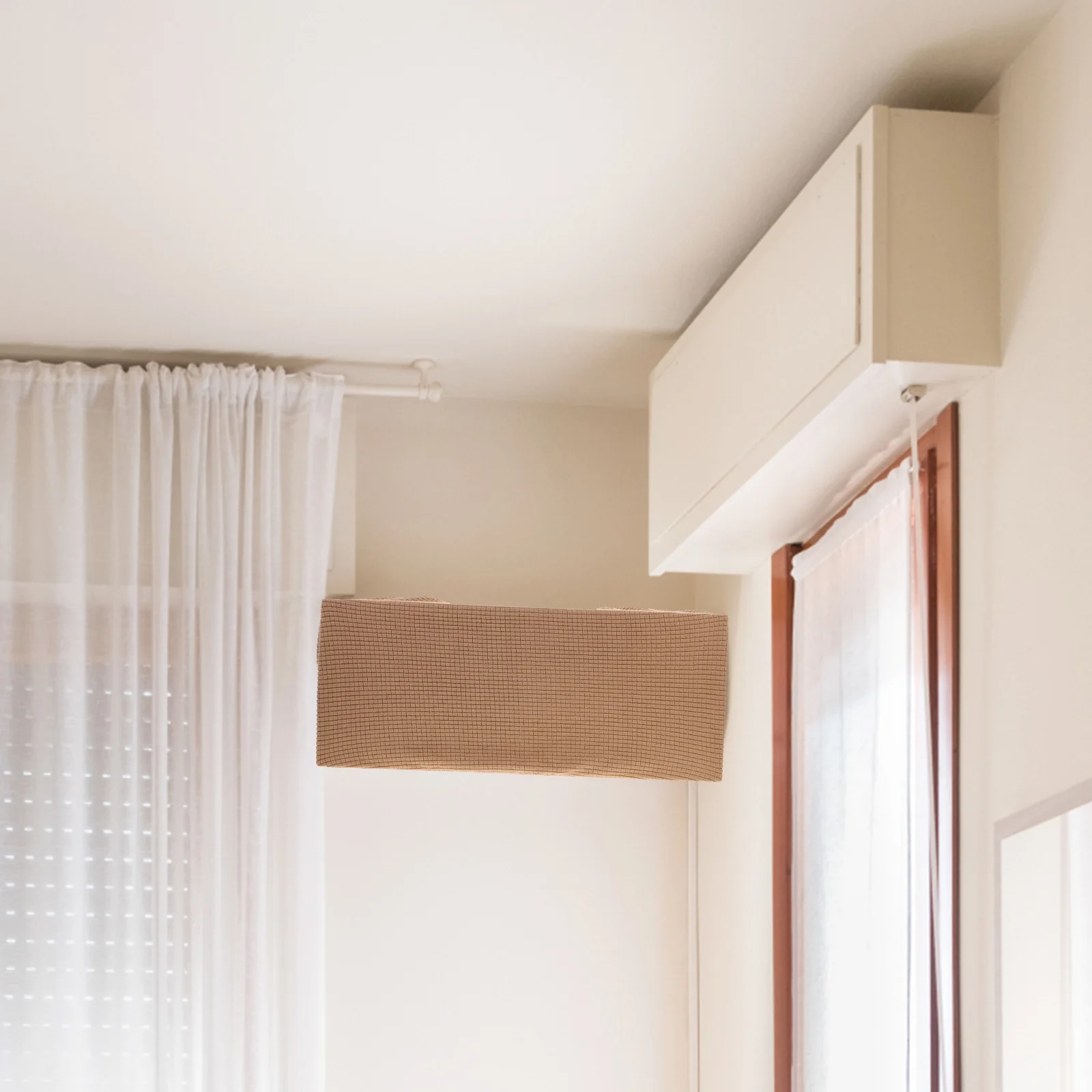 

1Pcs Dustproof Air Conditioner Cover Elastic Full Protective Case Scratch Resistant Wall-Mounted Air Conditioner Protector Cover