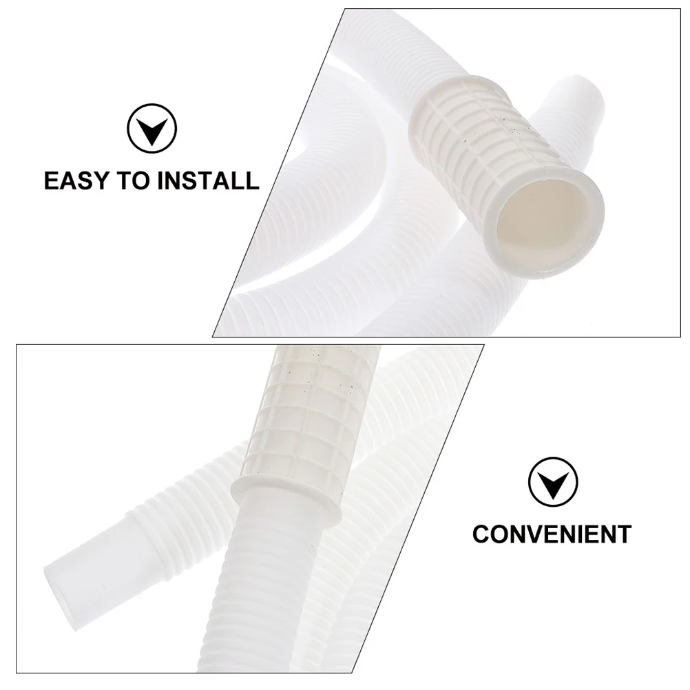 

Air Conditioner Drainage Pipe Replacement Flexible Tubing Clamp Efficient Water Draining Hose for Outdoor Unit Universal