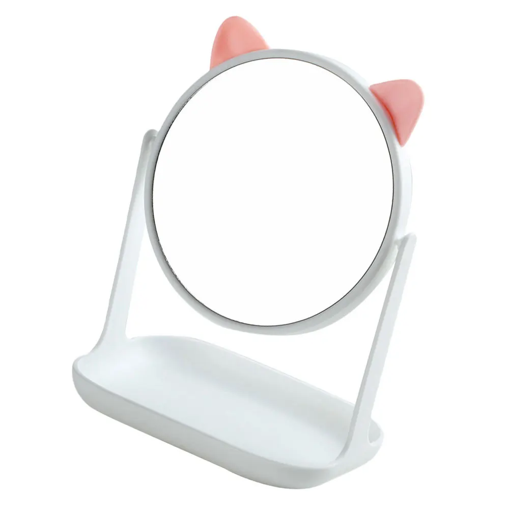 Supplies Mirror Women Vanity Multifunctional Cosmetics Makeup Desktop