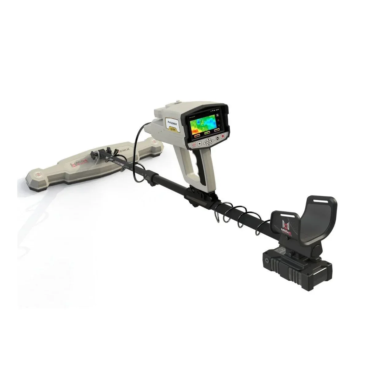 كاشف المعادن TX850-12 بوصة مع جهاز صيد الكنز تحت الأرض عالي الدقة لصيد الكنوز في الهواء الطلق