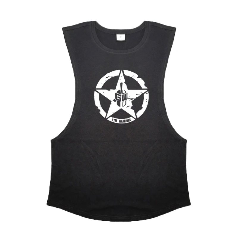 

Мужские спортивные жилеты для бега, топы на бретелях для тренажерного зала, бодибилдинга и фитнеса, хлопковая дышащая летняя одежда, футболки без рукавов в горошек с открытой стороной