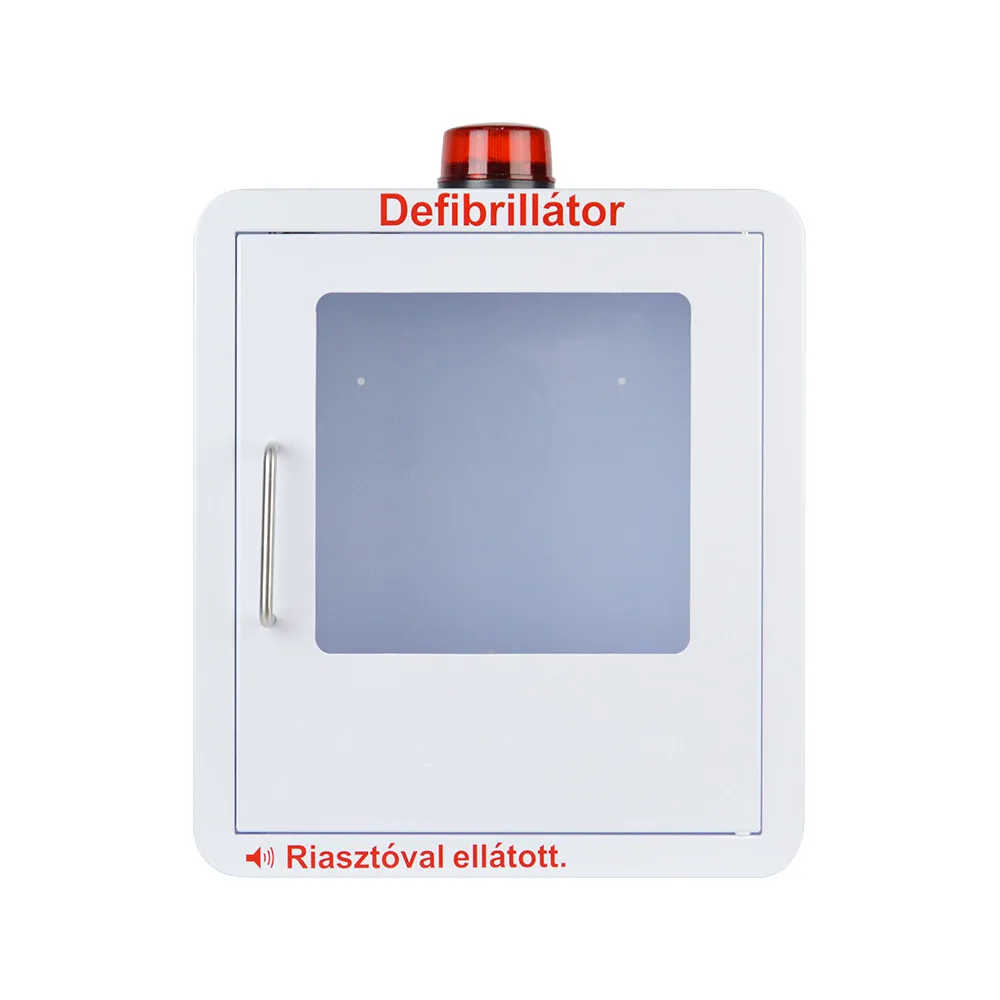2026Wall Mouted With Alarm System Strobe Light Portable Zoll Cabinet
